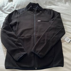 FIGS WOMENS ESSENTIAL FLEECE JACKET